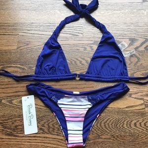 New Beach Bunny bikini. Top size S Bottoms size XS